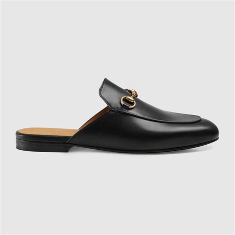 gucci women princetown leather stores|princetown horsebit detailed leather slippers.